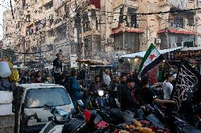 Syrians Celebrate Assad Fall - Beirut