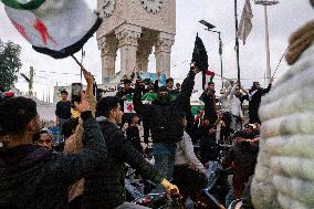 Syrians Celebrate Assad Fall - Beirut