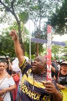 Demonstration In Sao Paulo Against Police Abuse