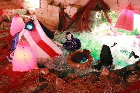 Migrants’ Nativity Scene Depicts Mediterranean Tragedy