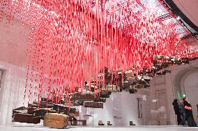 The Soul Trembles: Chiharu Shiota's Reopening Exhibition - Paris