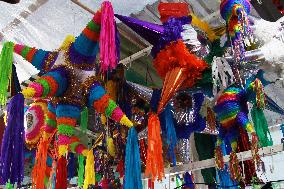 Christmas Market In Downtown Tlalpan, Mexico City