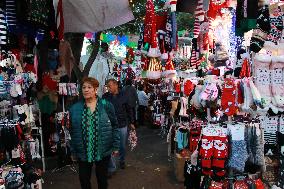 Christmas Market In Downtown Tlalpan, Mexico City