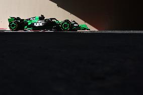 F1 Abu Dhabi Testing 2024