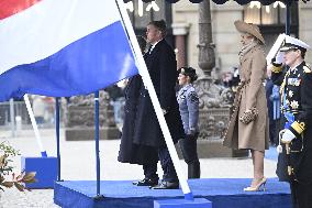 Dutch Royals Welcomes President Of Portugal - Amsterdam