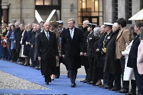 Dutch Royals Welcomes President Of Portugal - Amsterdam