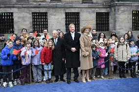 Dutch Royals Welcomes President Of Portugal - Amsterdam