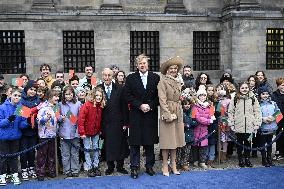 Dutch Royals Welcomes President Of Portugal - Amsterdam