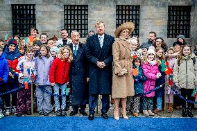 Dutch Royals Welcomes President Of Portugal - Amsterdam