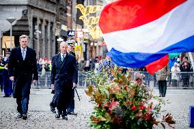 Dutch Royals Welcomes President Of Portugal - Amsterdam