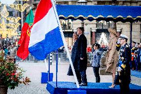 Dutch Royals Welcomes President Of Portugal - Amsterdam