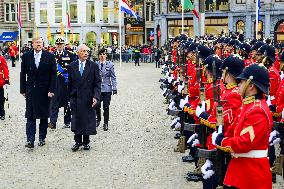 Dutch Royals Welcomes President Of Portugal - Amsterdam