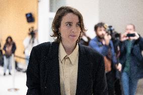 Day 2 of the Trial of Christophe Ruggia accused of sexually assaulting Adele Haenel - Paris