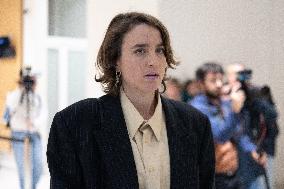 Day 2 of the Trial of Christophe Ruggia accused of sexually assaulting Adele Haenel - Paris