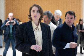 Day 2 of the Trial of Christophe Ruggia accused of sexually assaulting Adele Haenel - Paris