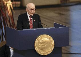 Nobel Peace Prize award ceremony