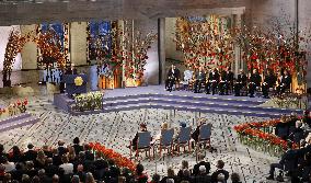 Nobel Peace Prize award ceremony