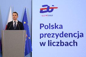 2025 Poland's Presidency Of The Council Of The EU Press Conference.