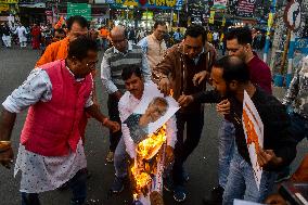 Pro - Hindu Activist Protest Against Bangladesh Violence In India.