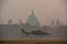 Indian Armed Forces Practice Ahead Of Observation Of Vijay Diwas 2024 .