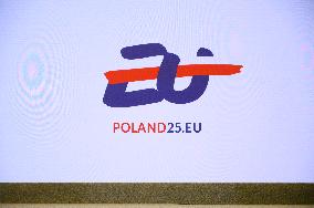 2025 Poland's Presidency Of The Council Of The EU Press Conference.