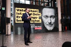 FDP Campaign Presentation For The Bundestag Elections