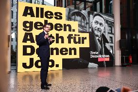 FDP Campaign Presentation For The Bundestag Elections