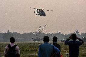 Indian Armed Forces Practice Ahead Of Observation Of Vijay Diwas 2024 .