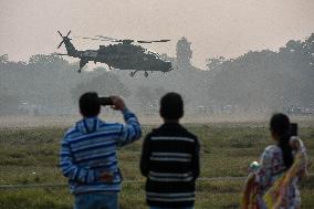 Indian Armed Forces Practice Ahead Of Observation Of Vijay Diwas 2024 .