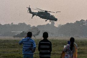 Indian Armed Forces Practice Ahead Of Observation Of Vijay Diwas 2024 .