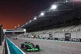 F1 Abu Dhabi Testing 2024