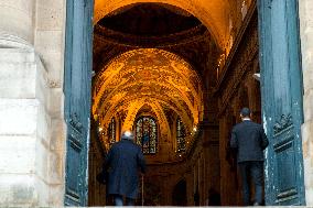 Niels Arestrup Funeral - Paris