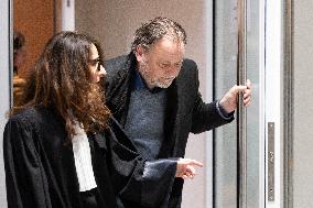 Day 2 of the Trial of Christophe Ruggia accused of sexually assaulting Adele Haenel - Paris