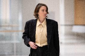 Day 2 of the Trial of Christophe Ruggia accused of sexually assaulting Adele Haenel - Paris