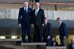 Prime Minister Of Slovakia, Robert Fico Meeting In Brazil