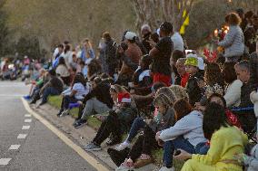 The 7th Annual Twilight Parade In Hunters Creek