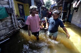 Severe rainfalls in Mojokerto - Indonesia