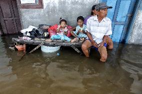 Severe rainfalls in Mojokerto - Indonesia