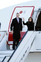 Royals Attend Official Farewell Ceremony At Airport - Madrid