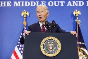 DC: President Biden Delivers Remarks on his Economic Policy at the Brookings Institution