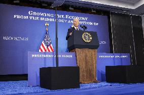 DC: President Biden Delivers Remarks on his Economic Policy at the Brookings Institution