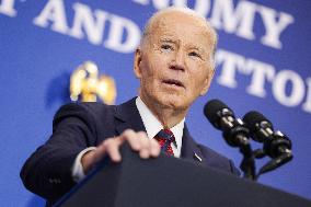 DC: President Biden Delivers Remarks on his Economic Policy at the Brookings Institution