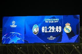 CALCIO - UEFA Champions League - Atalanta BC vs Real Madrid