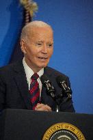 Biden Speaks On His Economic Accomplishments