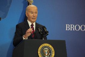 Biden Speaks On His Economic Accomplishments