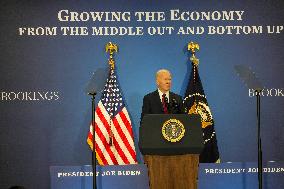 Biden Speaks On His Economic Accomplishments