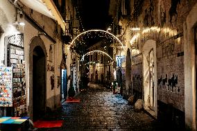 Christmas Atmosphere In Vietri Sul Mare