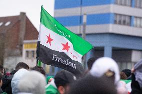 Syria People Continues Their Celebration In Duisburg