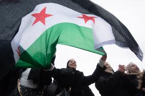 Syria People Continues Their Celebration In Duisburg