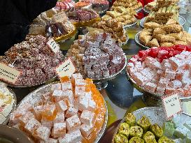 Turkish Delight And Mediterranean Sweets